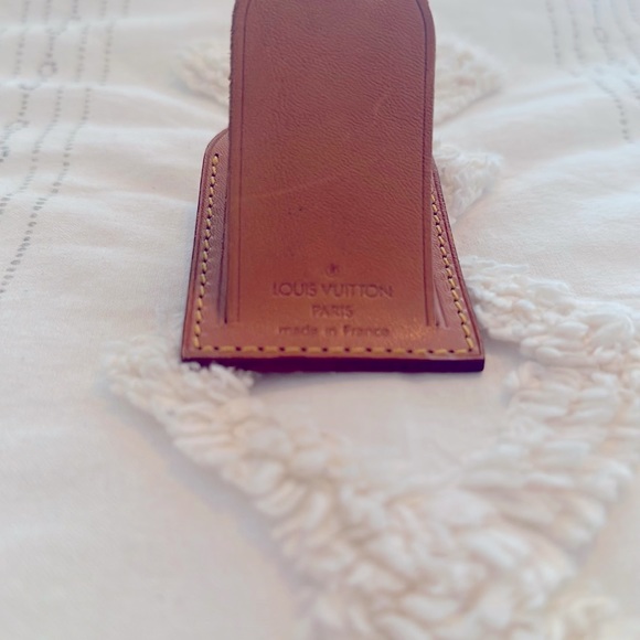 Authentic Louis Vuitton Large Luggage Tag & Poignet Set - Picture 4 of 5
